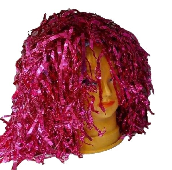 foil tinsel wigs